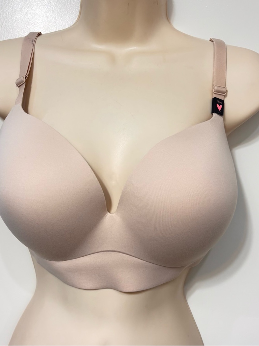 Victoria's Secret Light Pink Seamless T-Shirt Bra